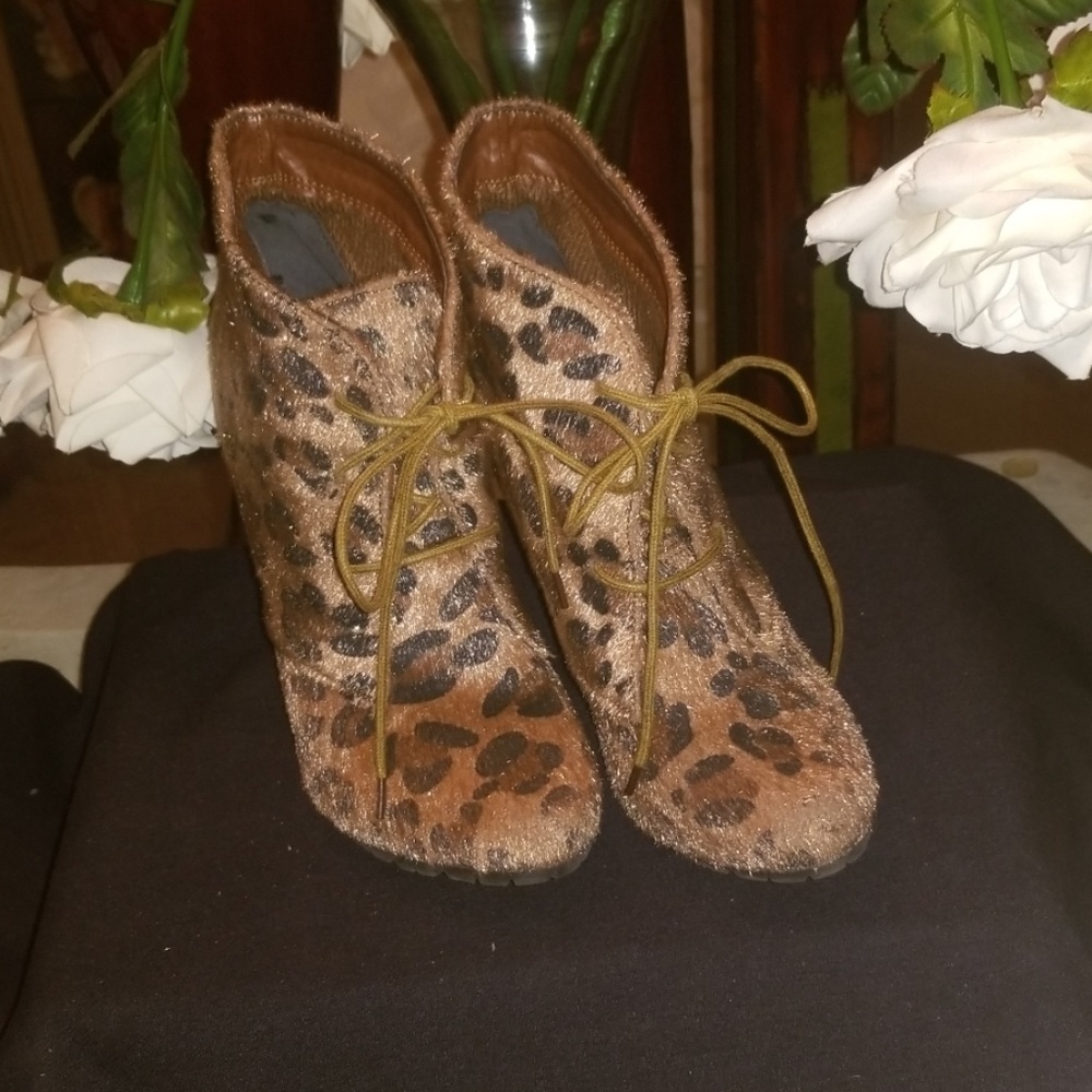 Leopard Print Ankle Boot